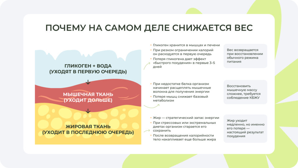 Иллюстрация работы механизма по снижению веса